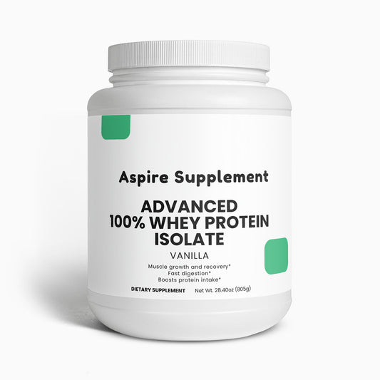 Advanced 100% Whey Protein Isolate (Vanilla)