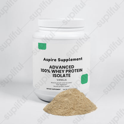 Advanced 100% Whey Protein Isolate (Vanilla)